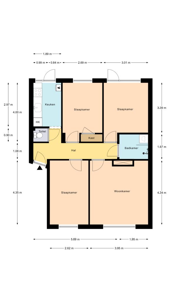 Plattegrond voor 
