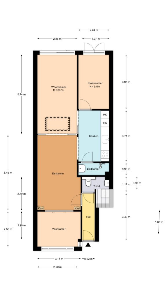 Plattegrond voor 