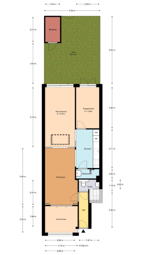 Plattegrond voor 