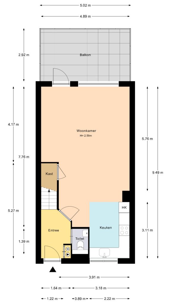 Plattegrond voor 