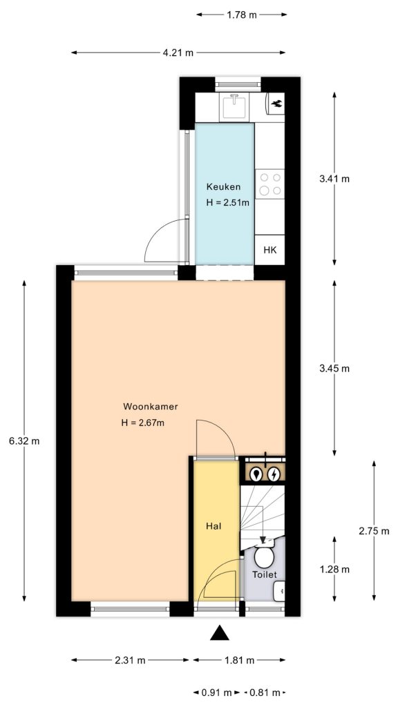 Plattegrond voor 