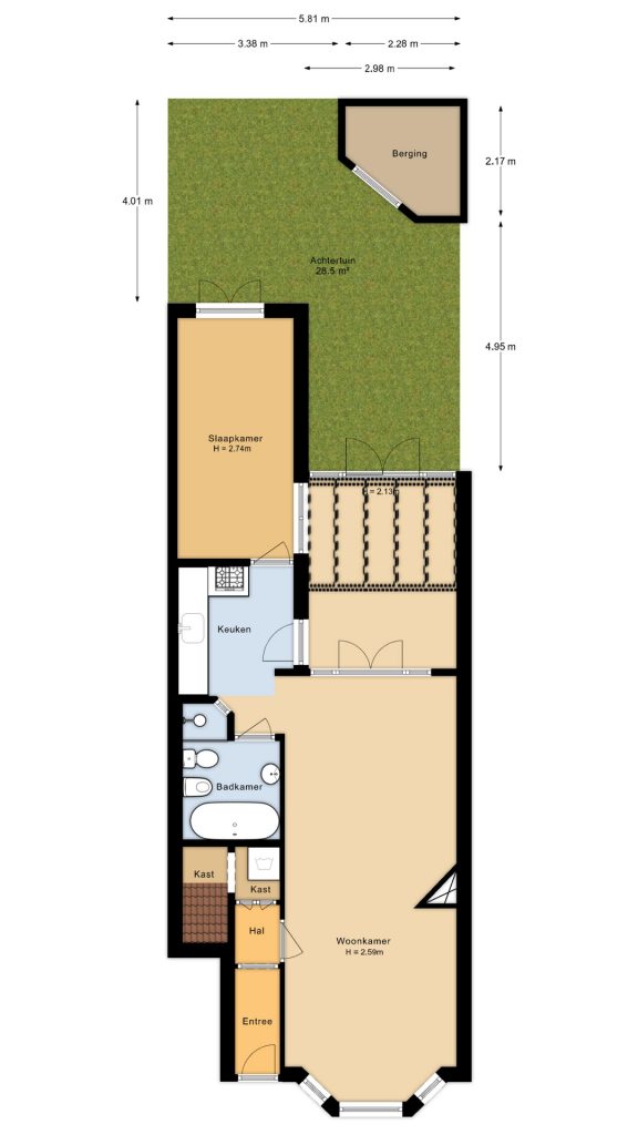 Plattegrond voor 