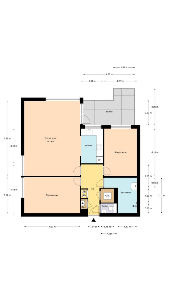 Plattegrond voor 