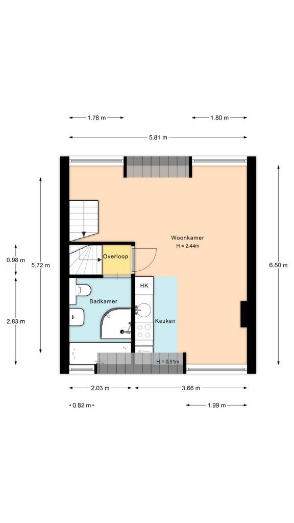 Plattegrond voor 