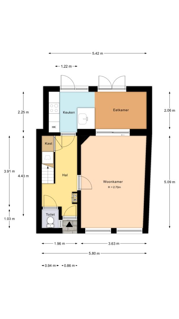 Plattegrond voor 