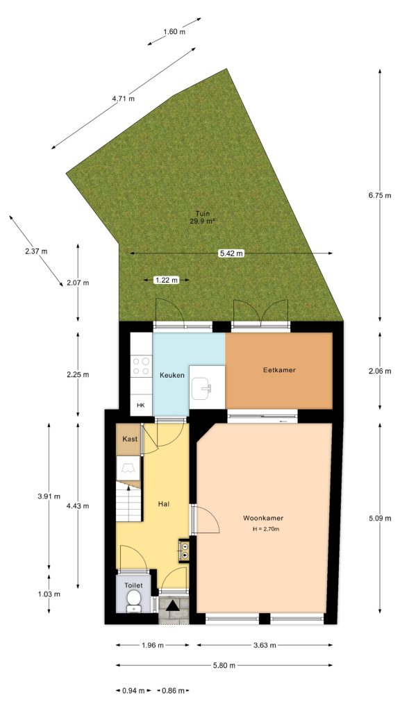 Plattegrond voor 