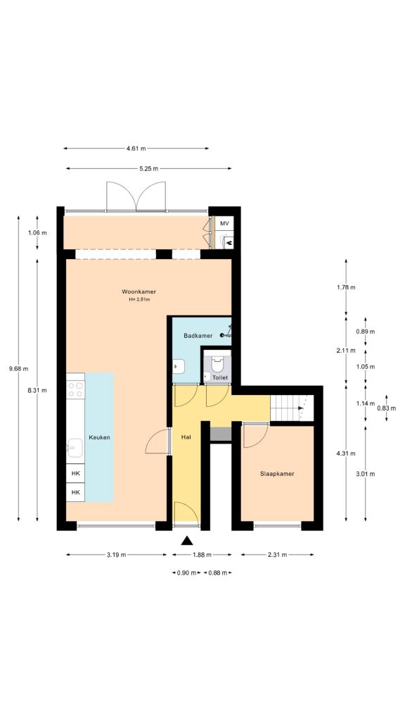 Plattegrond voor 