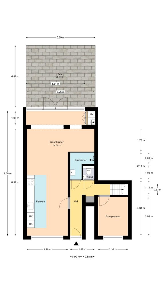 Plattegrond voor 