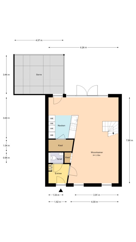 Plattegrond voor 