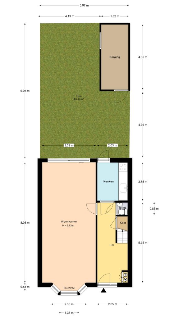 Plattegrond voor 