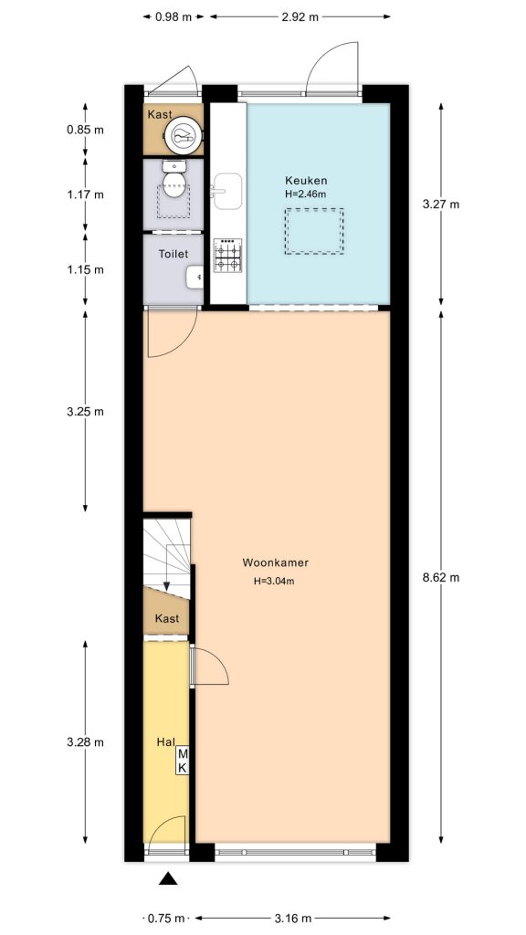 Plattegrond voor 