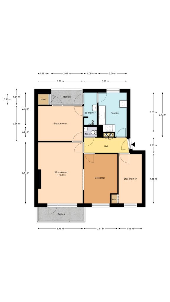 Plattegrond voor 